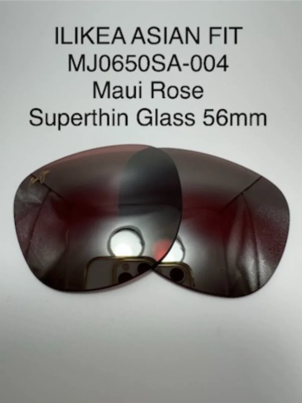 Replacement lenses for MAUI JIM ILIKEA MJ0650SA-004 SUNGLASSES